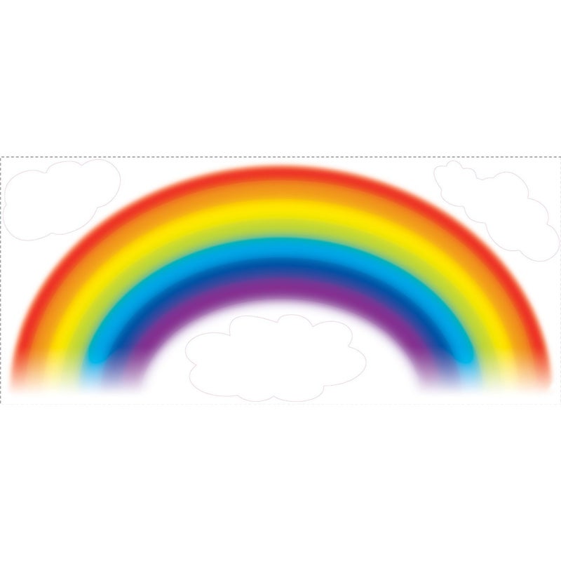 RoomMates RMK1629GM Over The Rainbow Peel and Stick Giant Wall Decal - Image 4