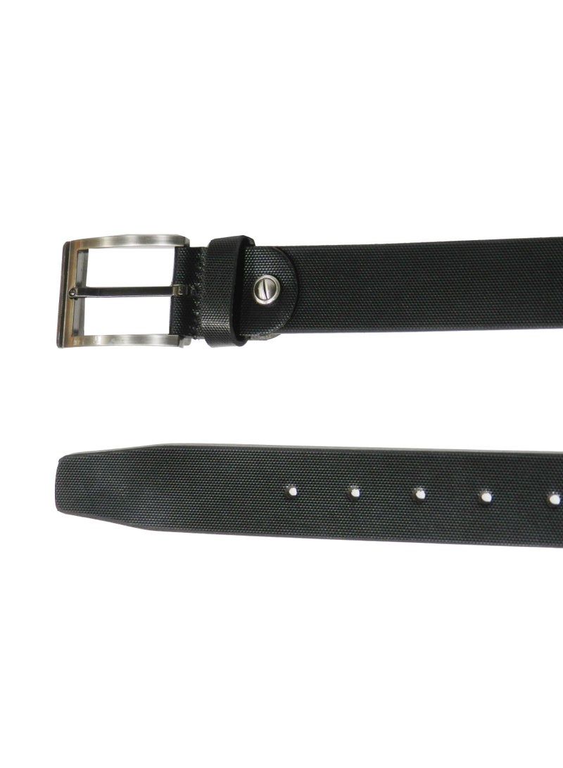 LAVERI LEATHER GENUINE LEATHER 35MM FORMAL AND CASUAL BLACK BELT FOR MENS - Image 5