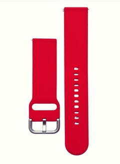 Generic Sports Strap Silicone 22mm With A Quick Release Buckle For Xiaomi Watch Color Sport Color 2 S1 Active/ Huami Amazfit GTR 47mm GTR 3 Pro  - Red  - Image 2