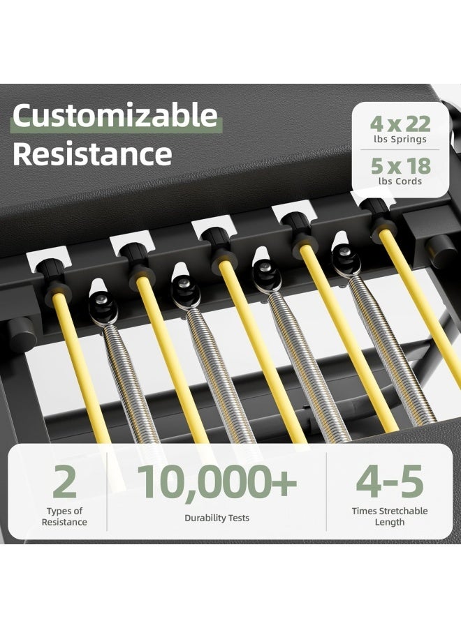 WAKYME Pilates Reformer Foldable Pilates Machine & Equipment for Home Use and Gym Workout Suitable for Advanced and Beginners Users Up to 250 lbs Weight Capacity - Image 4