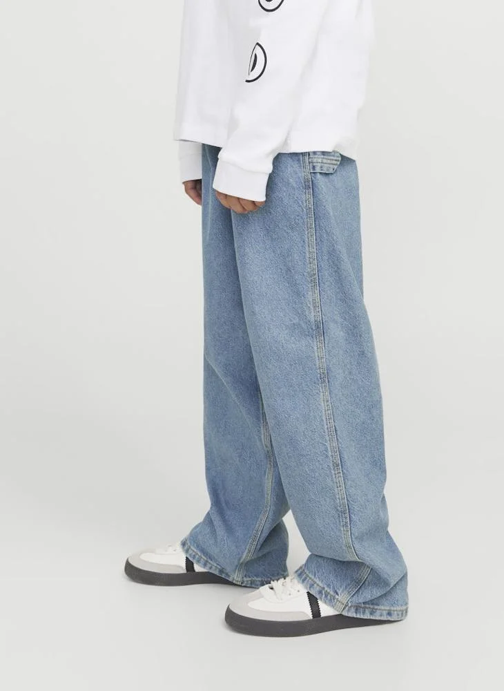 Jack & Jones Junior Kids Jjialex Jjoriginal Stright Fit Jeans