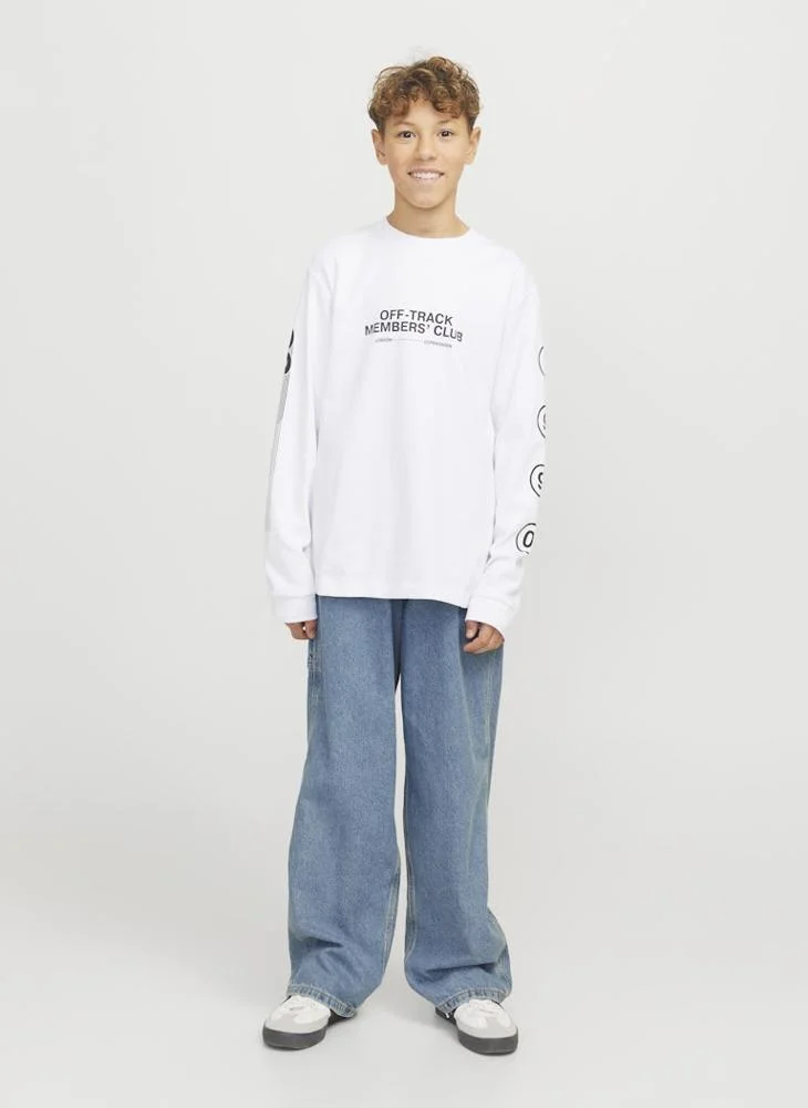 Jack & Jones Junior Kids Jjialex Jjoriginal Stright Fit Jeans