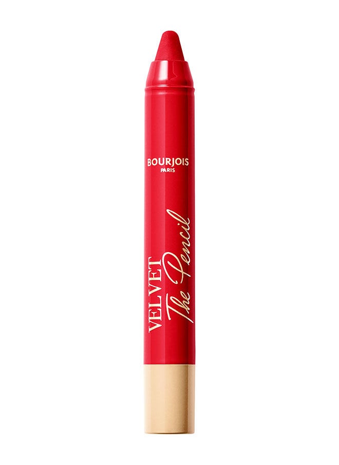 BOURJOIS PARIS قلم فيلفيت ذا بينسل - 07- روج إي-كارمين 3 جرام  - Image 1