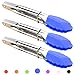 HIMI Himi Small Tongs With Silicone Tips 7-Inch Serving Tongs - Set of 3 - Mini Food Tongs Stainless Steel Perfect for - Image 2