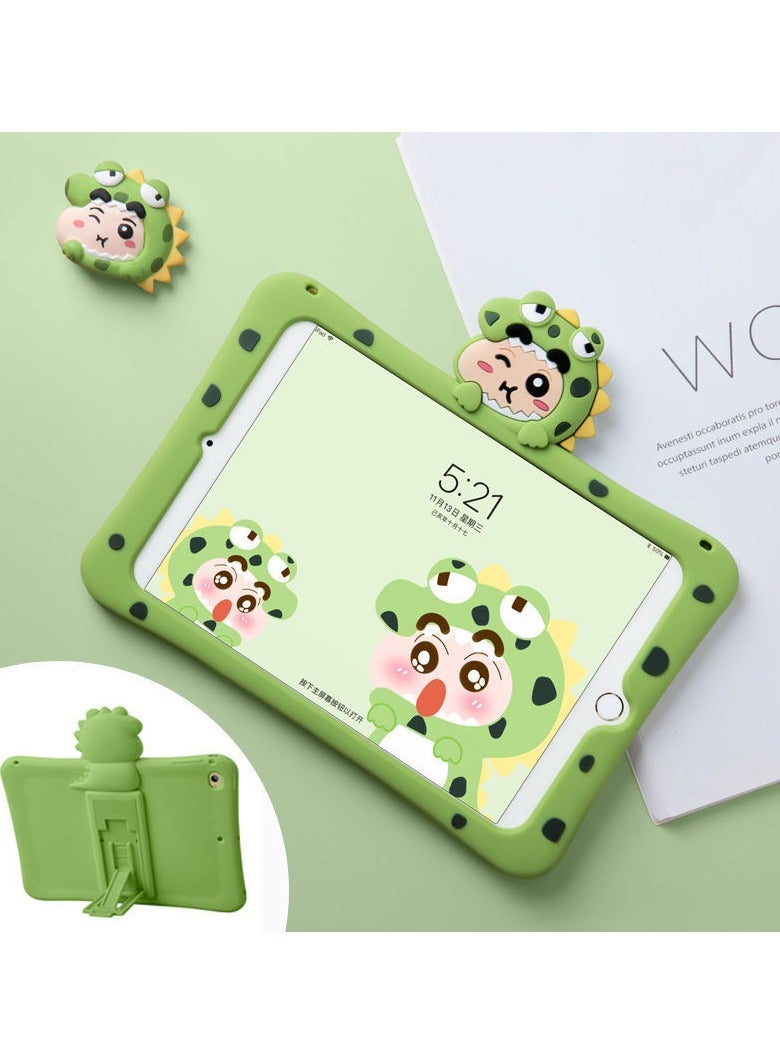 عام “حافظة قوية مضادة للصدمات لجهاز آيباد الجيل التاسع/الجيل الثامن/الجيل السابع مقاس 10.2 بوصة، مع حامل، للأطفال” - Image 5