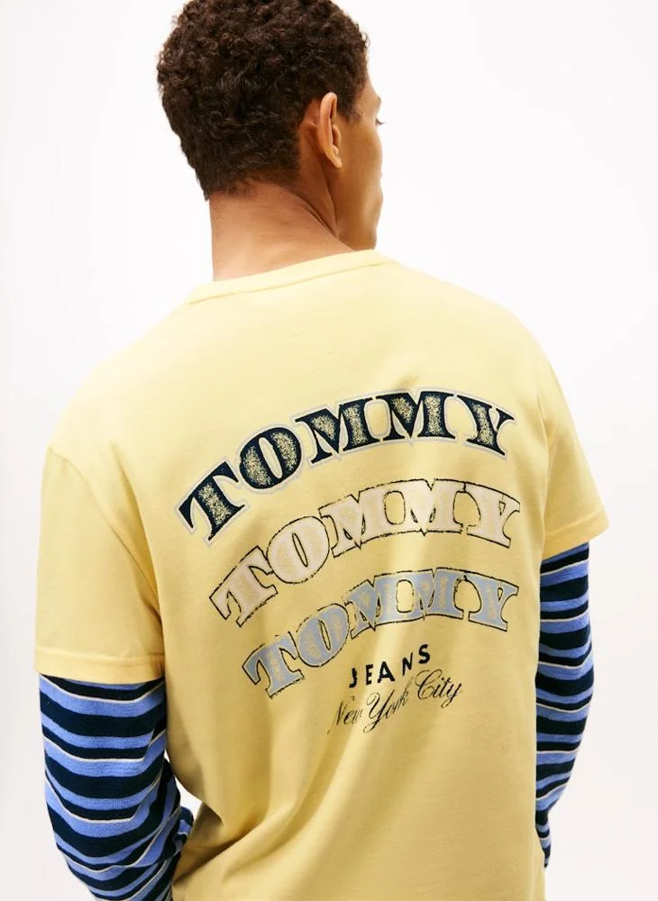 TOMMY JEANS Regular Dollar Stack T-Shirt
