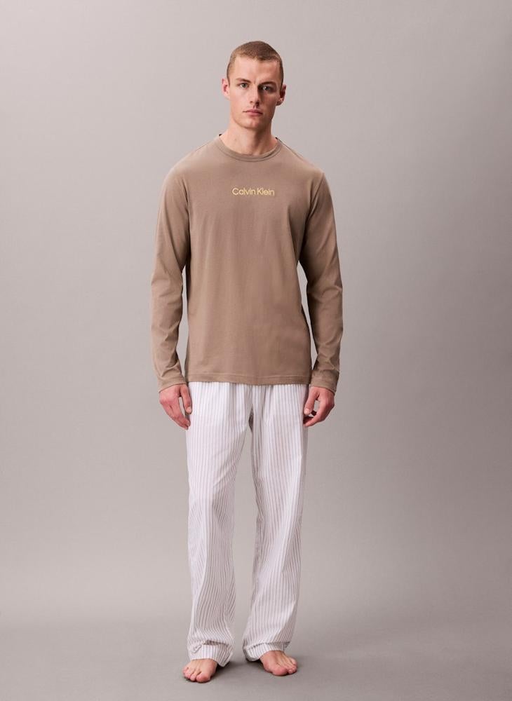 CALVIN KLEIN Pyjama Top - 100% Cotton - Image 5