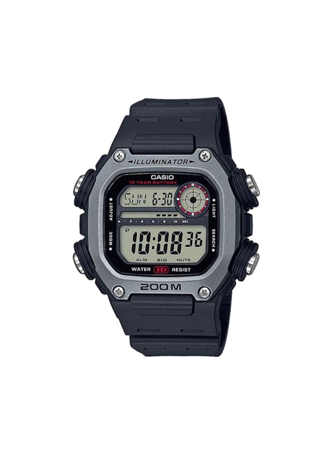CASIO Boys Youth Series Digital Watch DW-291H-1AV - 51 mm - Black - Image 1