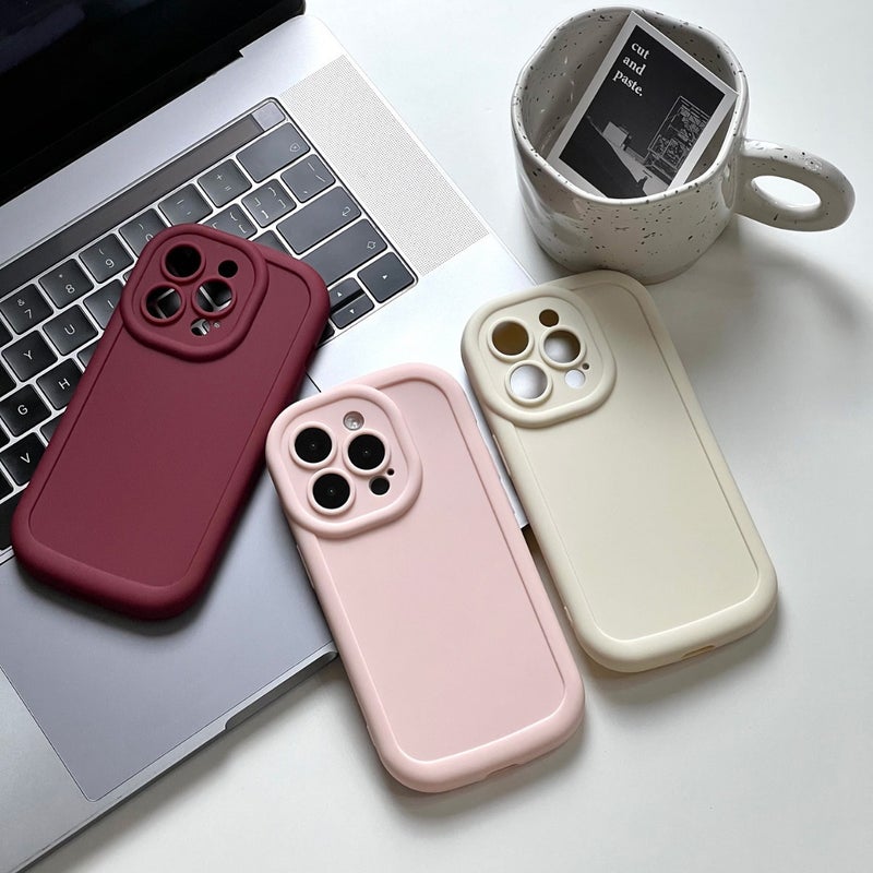 حسي Iphone16Promax حالة الهاتف المحمول 14 السيليكون 12 نفحة ناعمة القشرة 15 غطاء واقي 11 تفاحة 13 - Image 3
