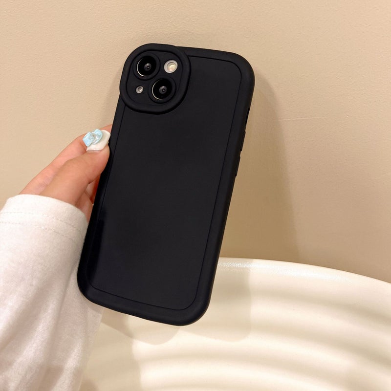 حسي Iphone16Promax حالة الهاتف المحمول 14 السيليكون 12 نفحة ناعمة القشرة 15 غطاء واقي 11 تفاحة 13 - Image 1