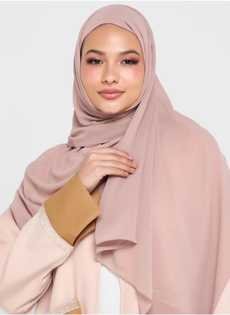 hayas closet Embellished Pocket Detail Abaya