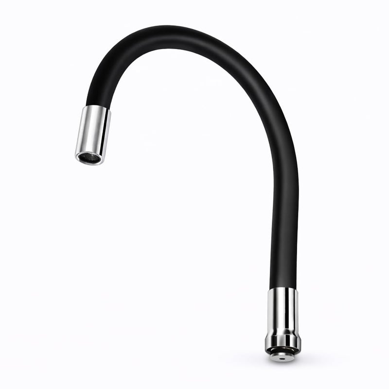 Volo 360 Degree Swivel Spout for Basin Mixture and Flexible Silicone Taps (Black) - Image 4