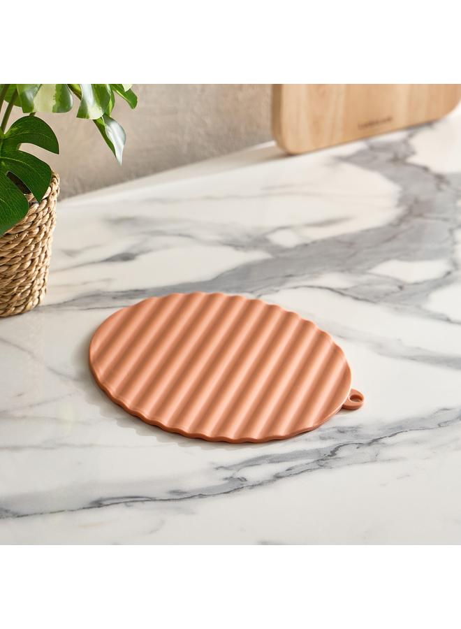 هوم بوكس حصيرة الخبز الدائرية المصنوعة من السيليكون من أفون - 18×17 سم - Image 1