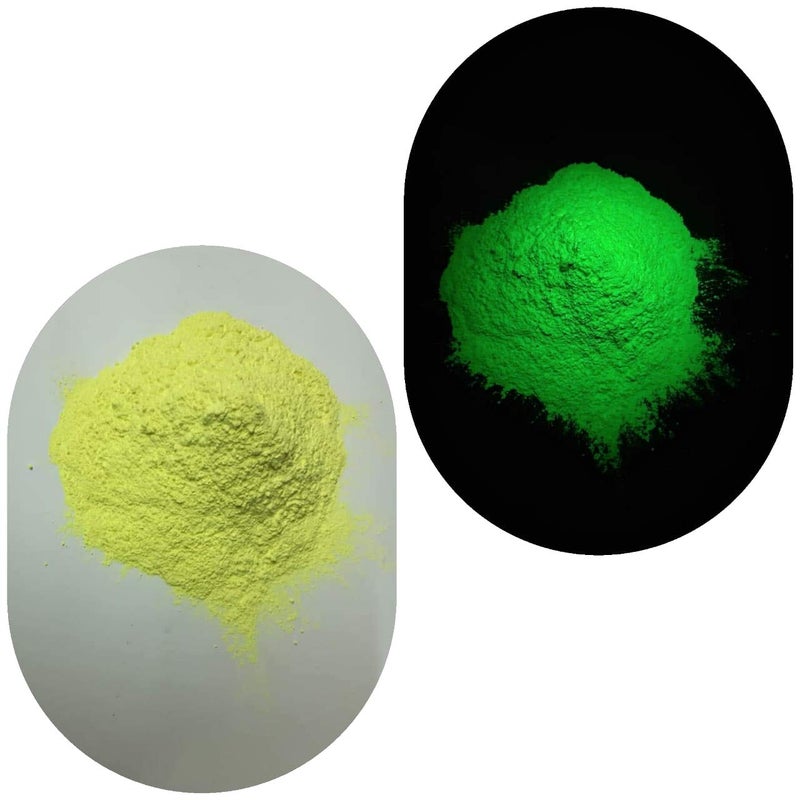 JASH Glow in The Dark Paint Powder Yellow 100gm - Image 3