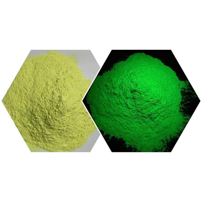 JASH Glow in The Dark Paint Powder Yellow 100gm - Image 1