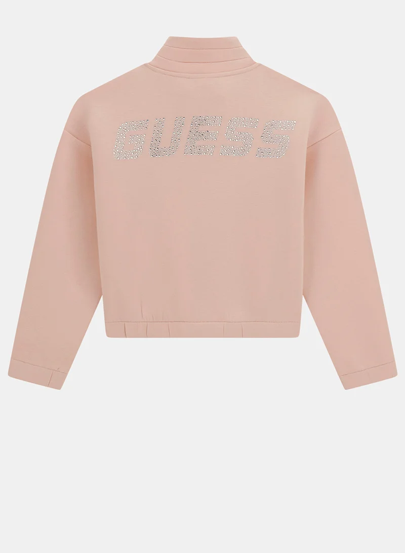 GUESS Kids Zip Up Sweatshirt