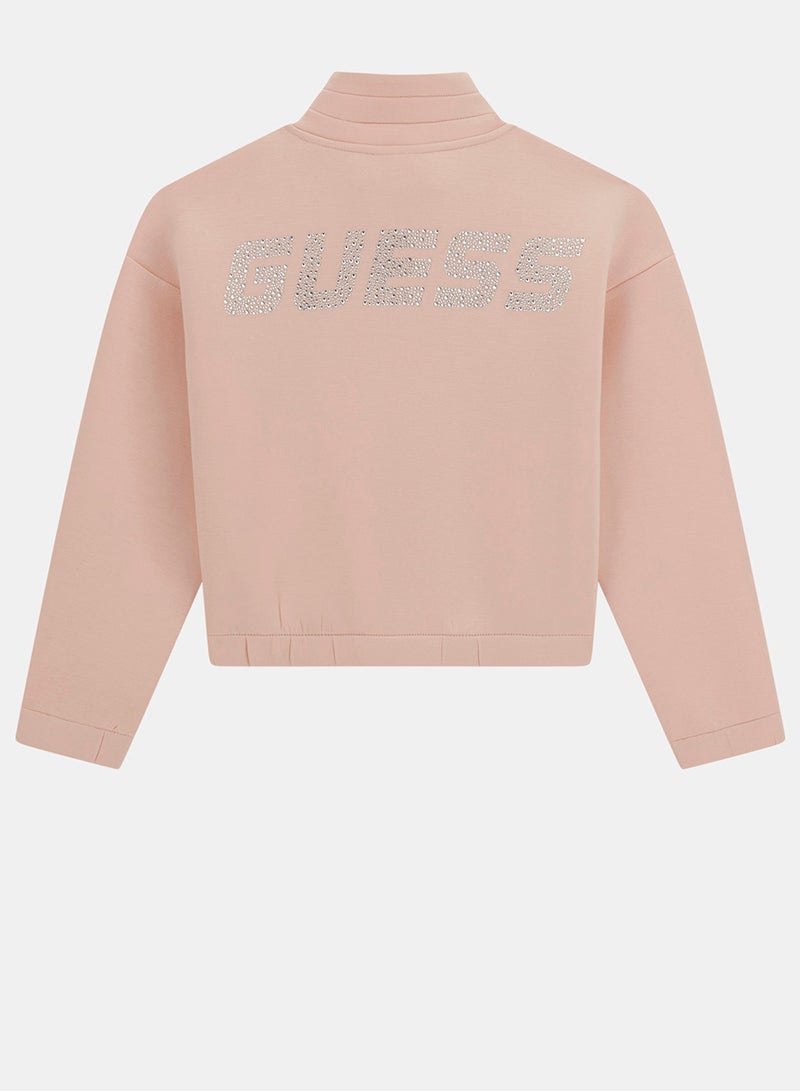 جس سترة رياضية بسحاب للأطفال - Image 1