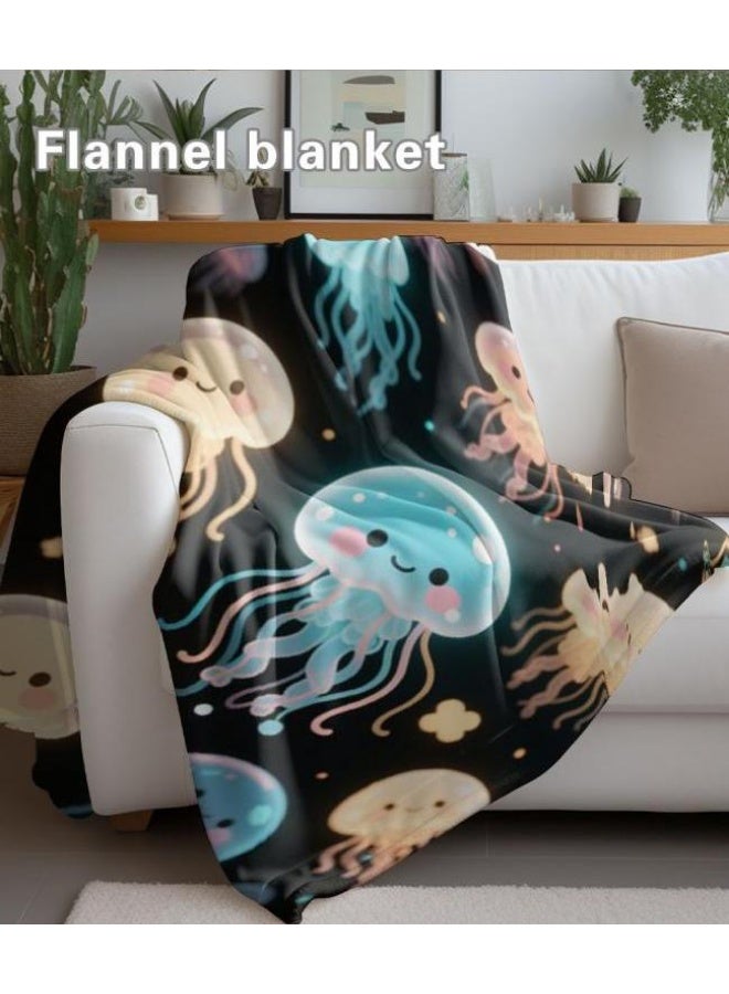 general Baby and children's cartoon flannel thin blanket (warm and comfortable, suitable for sleep, game use) 70cm*100cm - Image 3
