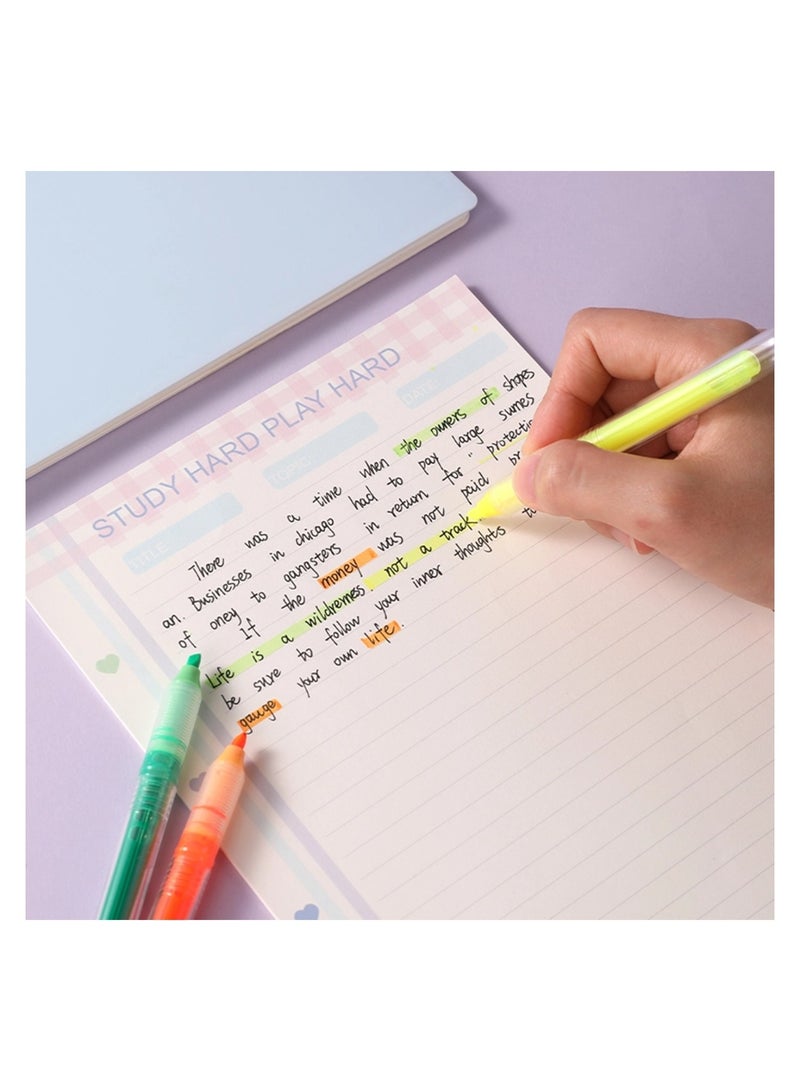 Deli 6-Piece Liquid Ink Highlighter Assorted Colours  - Image 2
