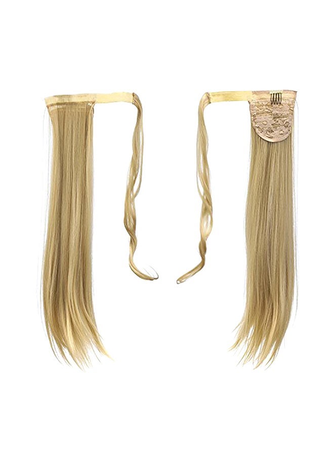 نيبمينينت Pastel Wavy Wig With Air Bangs Beige