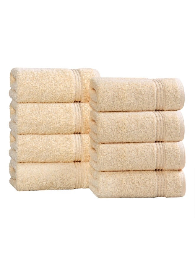 Superior Egyptian Cotton Bath Towel Set, Towels For Home Bathroom, Master, Guest Bath, Decor Essentials, Quick Dry, Absorbent, Large Body Towels, Spa, Hotel, Resort, Adult, Kids, Set of 8, Canary - Image 1