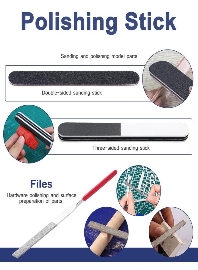 NUDFSY 13PCS Crafting Kit, Electronic Kit, Robotics Kit, Gundam Tool Kit Gundam Modeler Crafting Basic Tools Set Gunpla Tools for Basic Model Building, Repairing and Fixing DIY Crafting Essential Supplies - Image 5