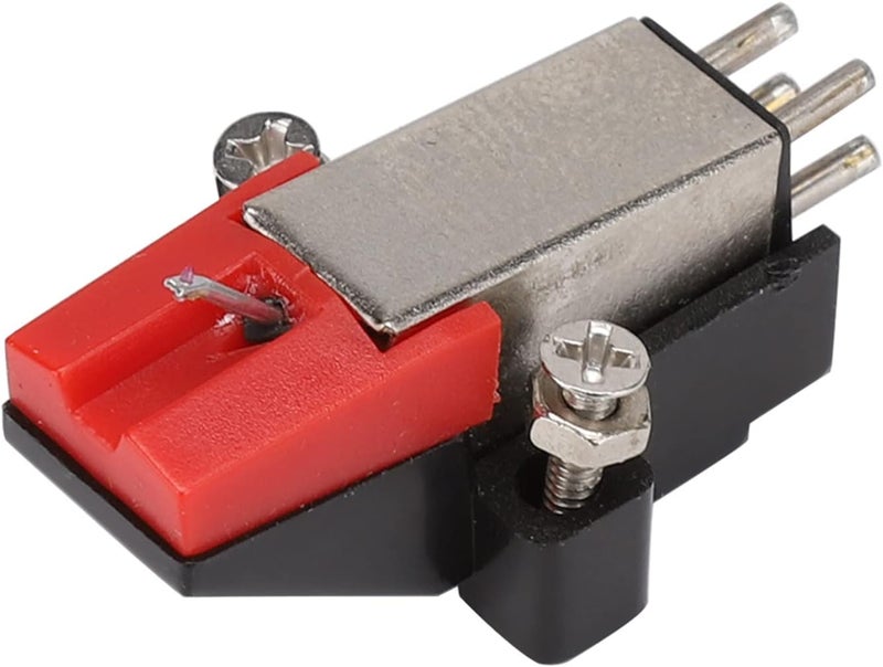 Record Player and Cartridge for Turntable Record Player Outdoor Red Needle for Q1, Player for Gramophone, Turntable Cartridge and - Image 1