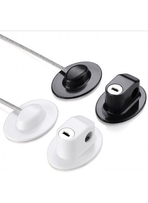 Multi-purpose security lock for doors, windows, refrigerators and drawers for complete protection inside the home J