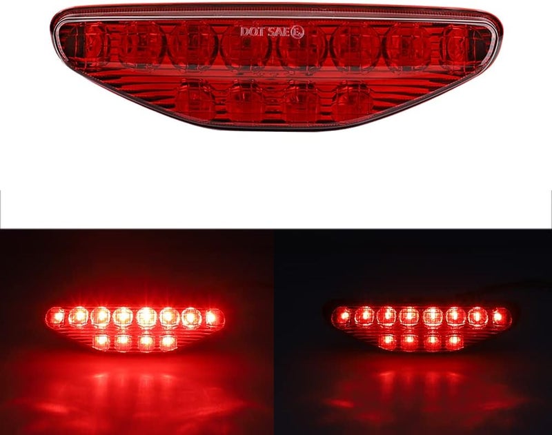 Cavauu Waterproof LED Tail Light for ATV and Motorcycle - Compatible with Honda TRX 450R & TRX 450ER - Image 2