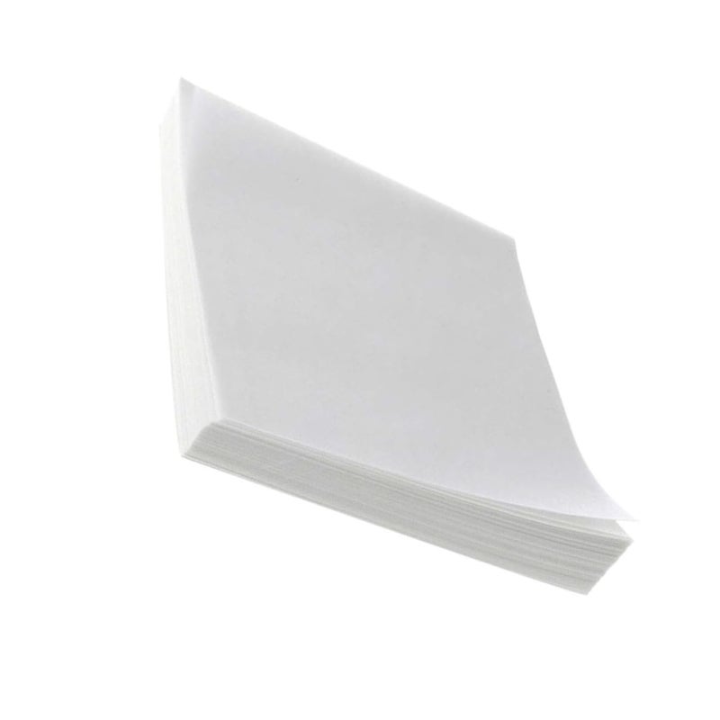 Garneck 1500sheets Square Paper for Laboratory Scale Transfer Weighing Paper High-Gloss - Image 1