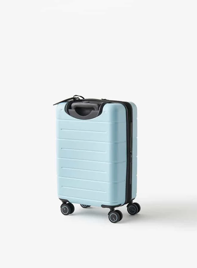 وايف Textured Hardcase Luggage Trolley Bag with Retractable Handle