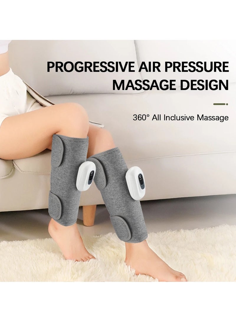 AROAQ Smart Leg Massage 3 Modes Vibration Leg Air Compression Massager Wireless Electric Air Compress Foot Air Pressure Massage - Image 2