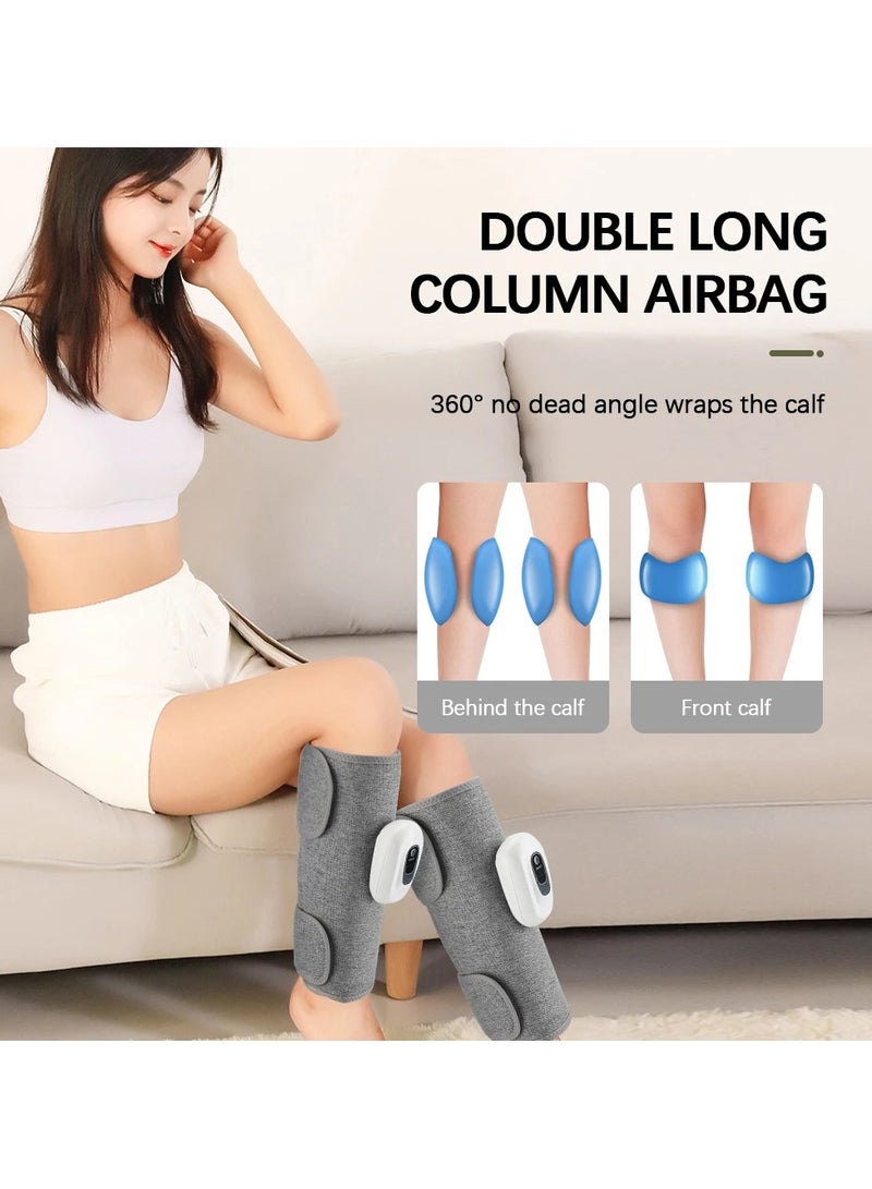 AROAQ Smart Leg Massage 3 Modes Vibration Leg Air Compression Massager Wireless Electric Air Compress Foot Air Pressure Massage - Image 4