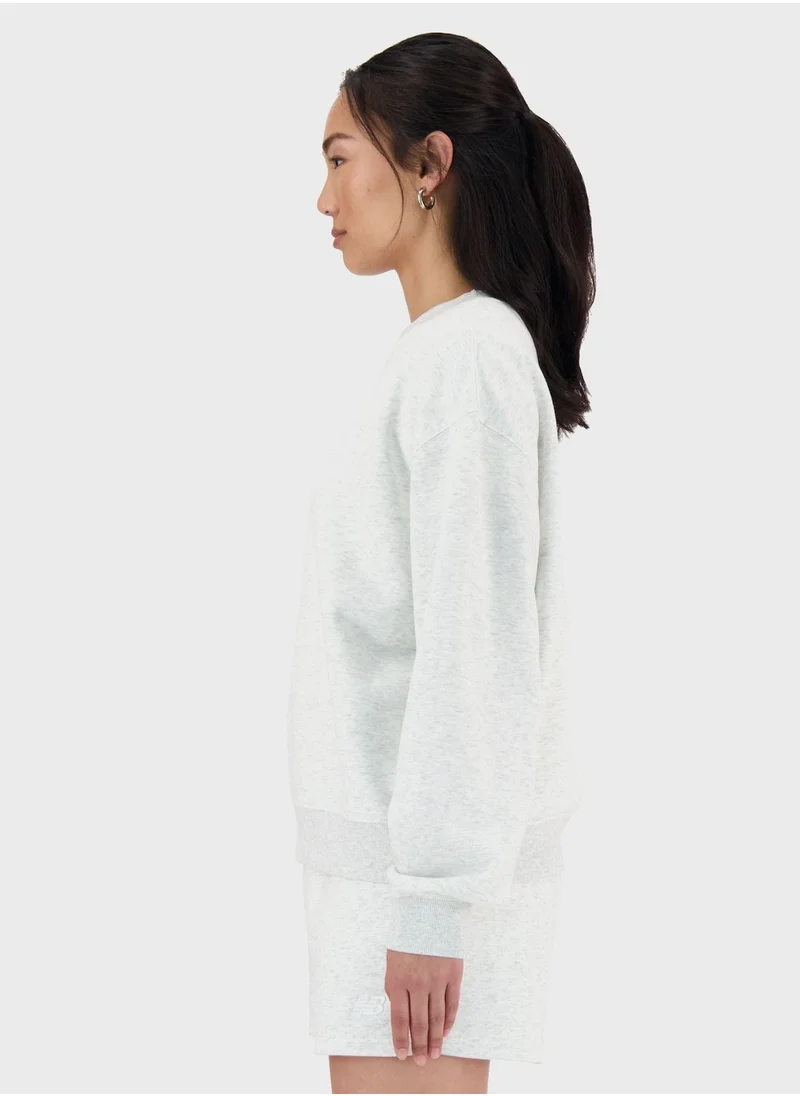 New Balance Logo French Terry Sweatshirt