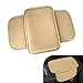 Ferianl Car Center Console Cover Leather Armrest Cover Cushion with 2 Storage Bags Soft Centre Console Protector Covers Universal Car Interior Accessories for Most Vehicles SUV Beige - Image 2