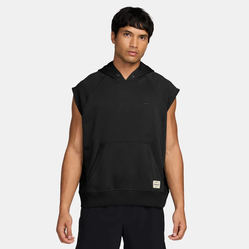 نايكي Men's N.A.C. Dri-FIT Fleece Sleeveless Training Hoodie