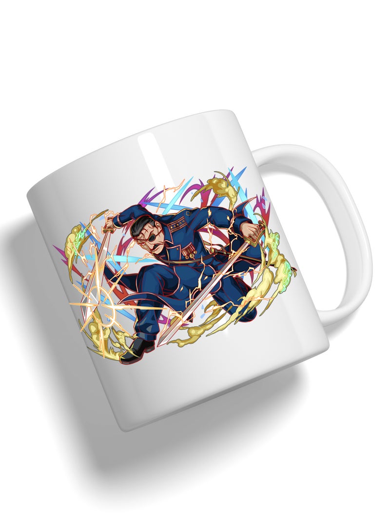 عالم الموضة كوب بطباعة عالية الجودة بتصميم انمي الخيميائي الفولاذي - Image 2