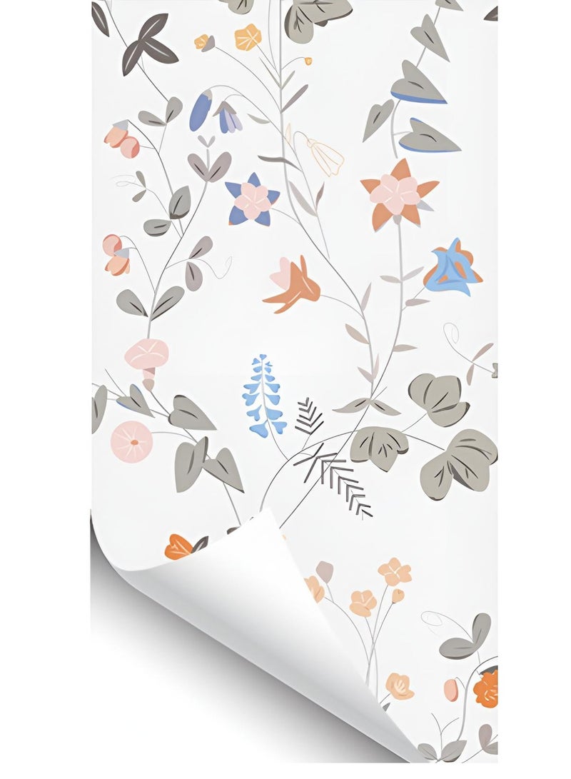 Anna Eco-Friendly Waterproof and Oil-Resistant Self-Adhesive Wallpaper with Colorful Patterns for Home Decoration - Image 1