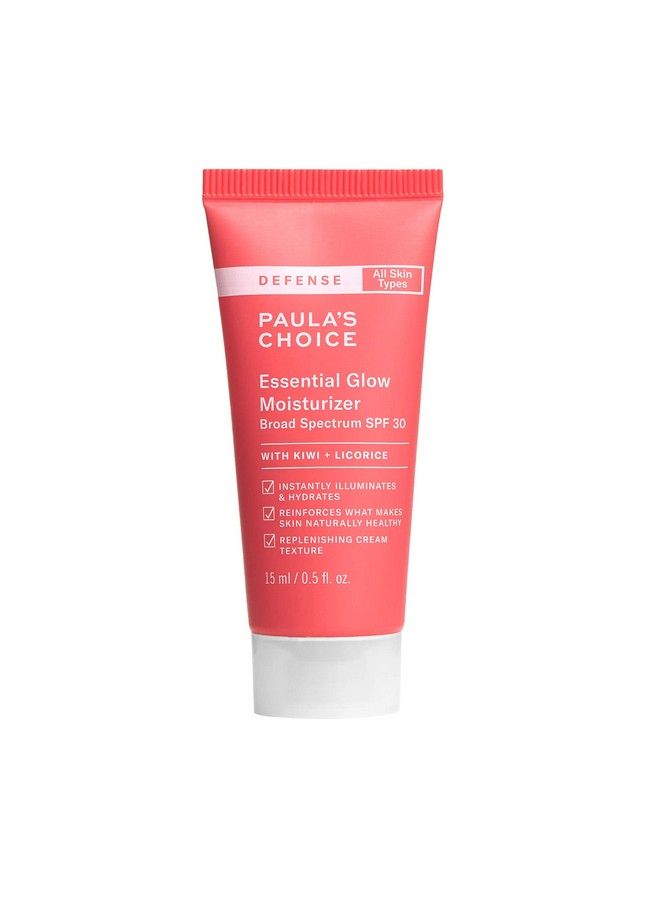 PAULA'S CHOICE Defense Essential Glow Moisturizer With Spf 30 Vitamin C & E Niacinamide Argan Oil & Resveratrol Antipollution 0.5 Oz - Image 2
