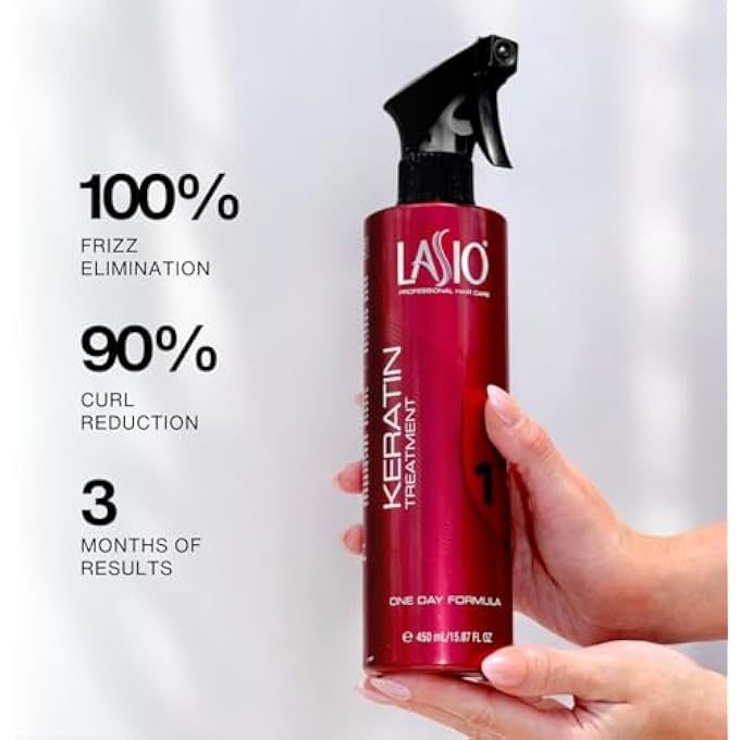 Lasio (15..2570ML) - KERATIN-INFUSED ONE DAY TREATMENT 470ML - Image 2