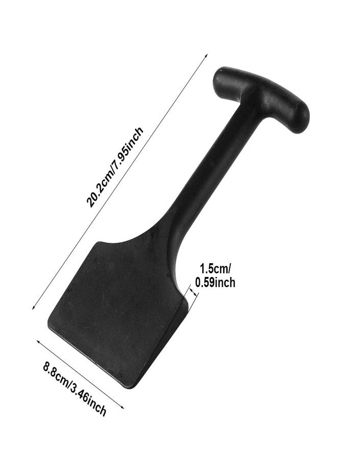 EMVANV Carpet Tucking Tool, Plastic Bolster Chisel Floor Welding Tool, Plastic Bolster Chisel Installation Welding Stretcher, Hand Held Carpet Stair Tool(size:black) - Image 3
