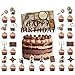 LHDUOFA 25 Pcs Escape Room Cake Topper Cupcake Toppers Escape Room Cake Decorations for Escape Room Birthday Party Decorations Mystery Escape Room Party Supplies - Image 3