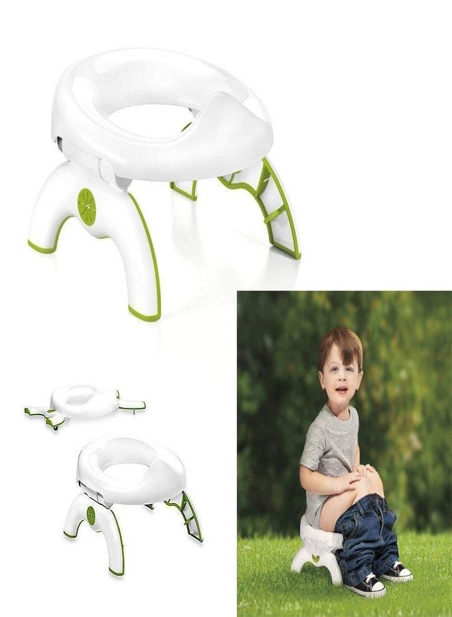 GION 2 In 1 Go Potty Outdoor Travel Toilet Seat - Foldable Toilet Stools/Toilet Seat for Outdoor Travel - Image 4