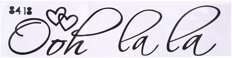 Picniva OOH LA LA Vinyl Wall Decal - Image 1