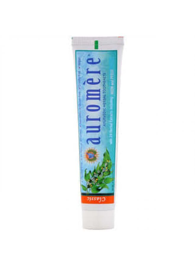 Auromere Auromere, Ayurvedic Herbal Toothpaste, Classic, 4.16 oz (117 g) 