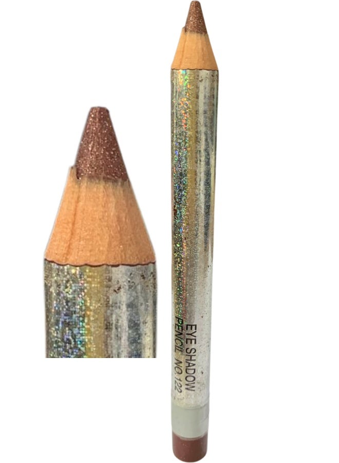 Generic Shimmer Eyeshadow Pencil, Eye Pencil – Long-Lasting, Smudge-Proof, Creamy Texture, No: 122 - Image 1
