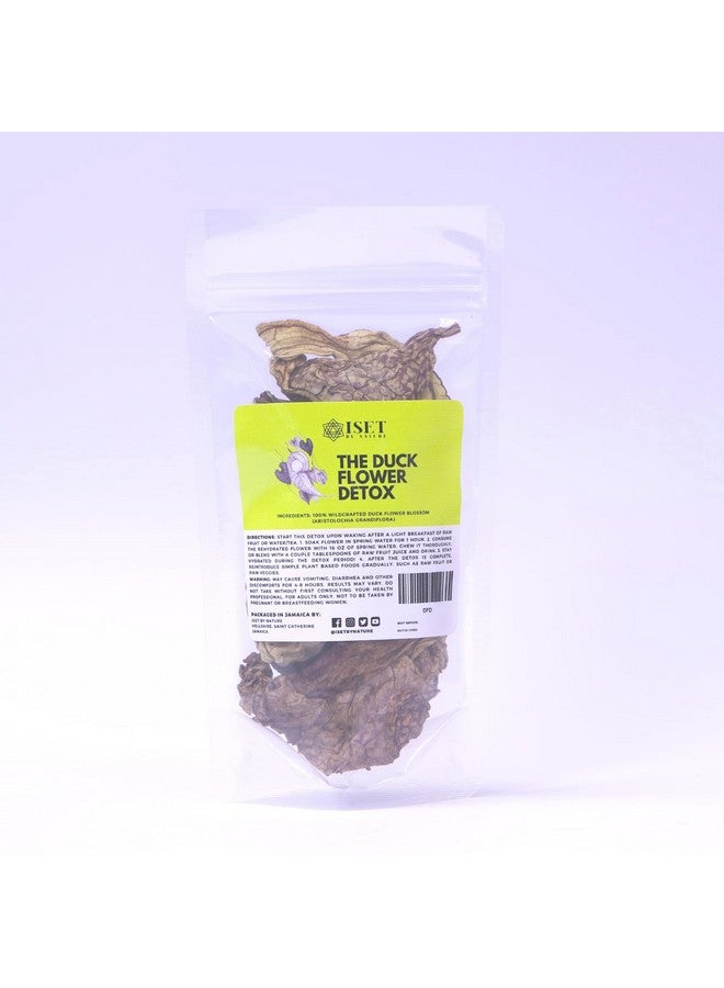 Generic Duck Flower Detox | 2 Whole Dried Blossoms | Aristolochia grandiflora plant | Wildharvested Herb of Jamaica  - Image 1