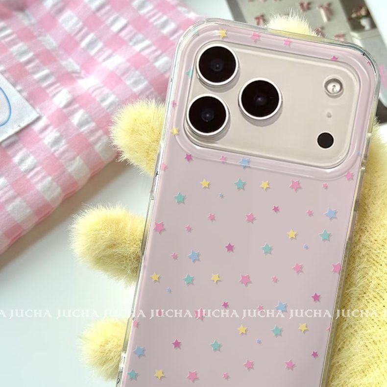 مؤسسة نجمة ملونة مناسبة لشركة آبل 16 حالة الهاتف المحمول Iphone15Promax كرتون 13 أنيق 14 أسلوب جديد 17 - Image 4