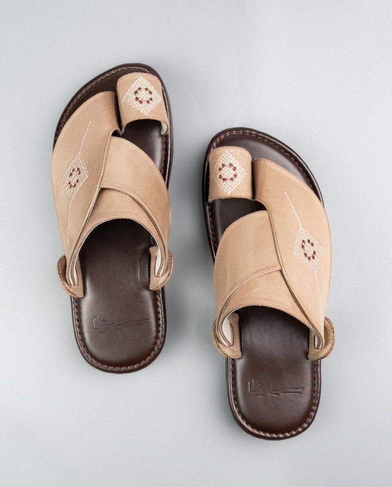 Arabic Sharqi Sandals | Brown | Sandals Traditional footwear - Image 1