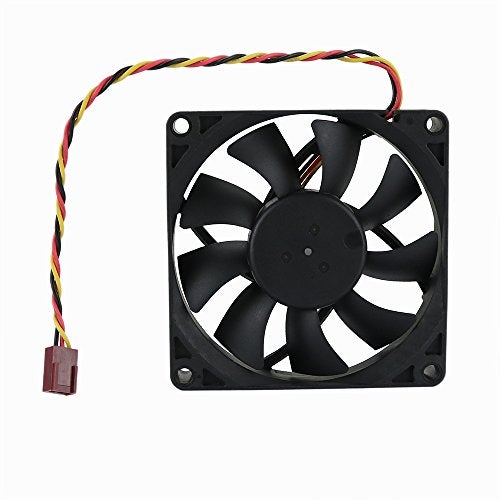 Twinkle Bay TwinkleBay 80x15mm Cooling Fan, Replace AFB0812SHB DC Brushless Cooling Fan, 80mm by 80mm by 15mm with TX3 Connector (DC12V 0.4A) - Image 2